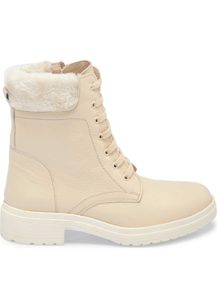 Bej Hakiki Deri Kadın Casual Bot - K24K1BT67571-B19