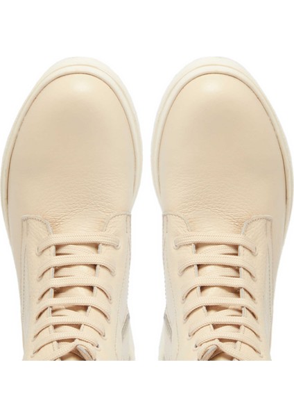 Bej Hakiki Deri Kadın Casual Bot - K24K1BT67571-B19