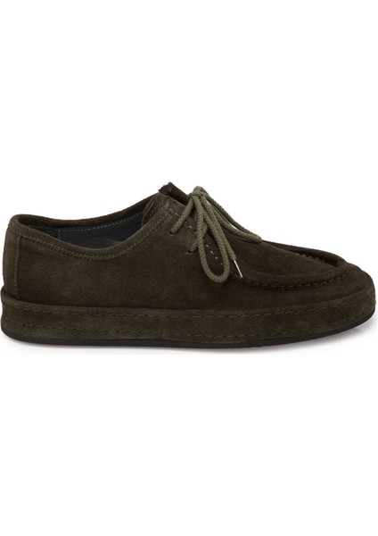 Yeşil Hakiki Deri Erkek Klasik Ayakkabı - E24S1AY57000-J86