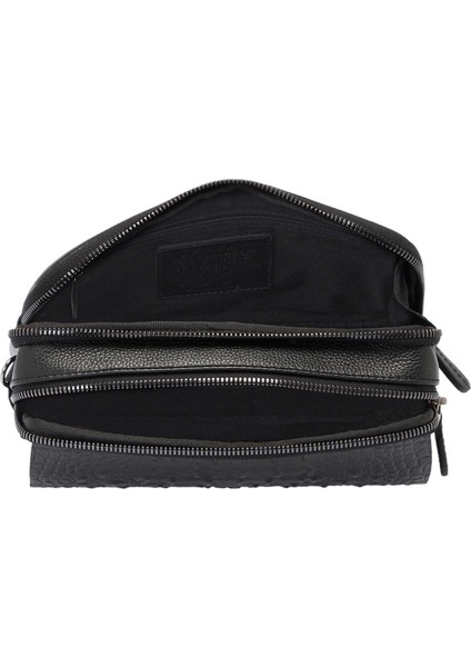 Siyah Hakiki Deri Erkek Portföy Çantası - S1PC00021529-V1D