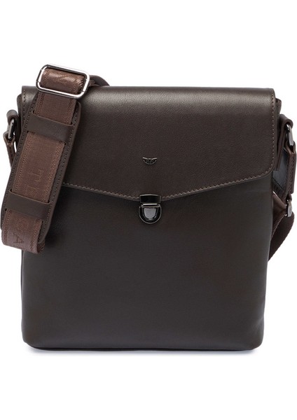 Kahve Hakiki Deri Erkek Çapraz Askılı Çanta - S1AC00021516-A87 indirimleri