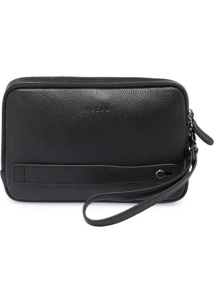 Siyah Hakiki Deri Erkek Portföy Çantası - S1PC00021529-C3J