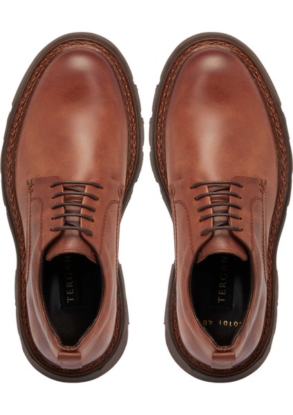 Taba Deri Erkek Klasik Ayakkabı - E24S1AY56990-A29