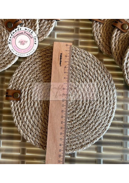 Jüt 13 Prç Set Supla Amerikan Servis Seti Hasır Tress Hediyelik fırsatları