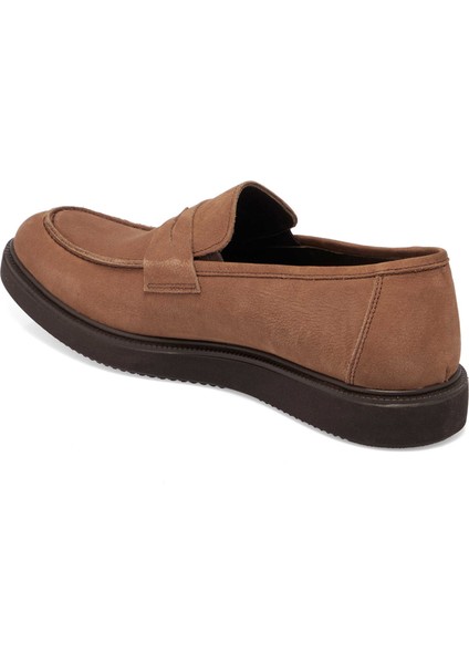 Vizon Hakiki Nubuk Deri Erkek Loafer - E24S1AY57120-B21 indirimleri