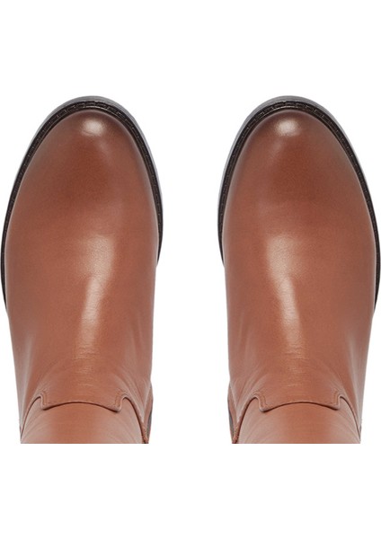 Taba Hakiki Deri Kadın Klasik Çizme - K24K1CM67631-A29