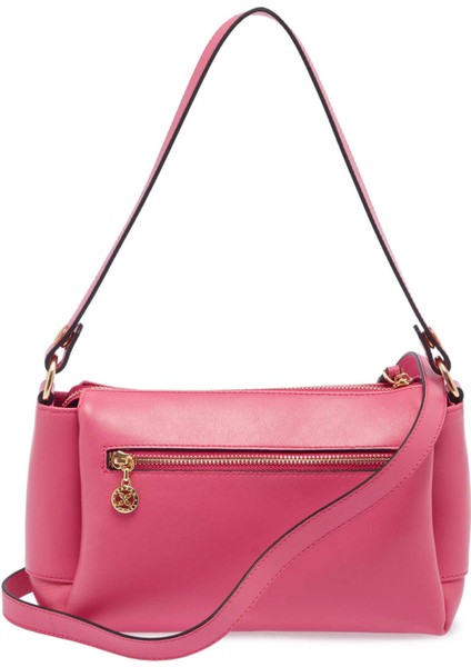 Pembe Hakiki Deri Kadın Omuz Çantası - S25Y1BC78734-H68