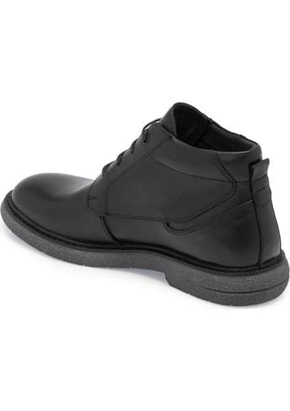 Siyah Hakiki Deri Erkek Klasik Bot - E24K1BT57072-A23