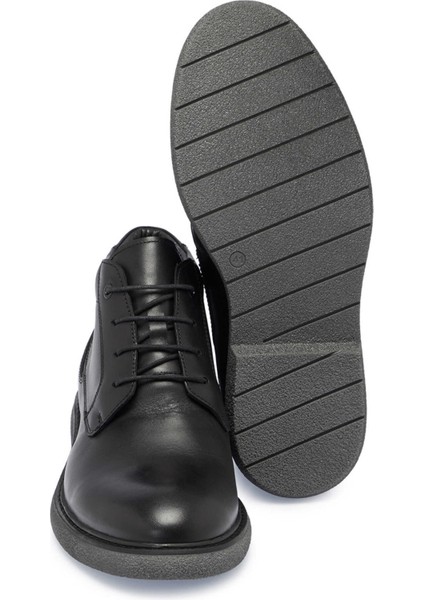 Siyah Hakiki Deri Erkek Klasik Bot - E24K1BT57072-A23