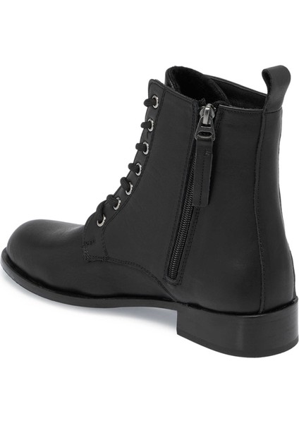 Siyah Hakiki Deri Kadın Casual Bot - K24K1BT67741-A23