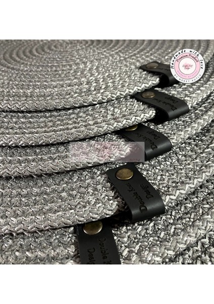 8 Prç Saklama Kutulu Supla Amerikan Servis Seti Hediyelik Hasır Jüt Tress Yemek Masası Davet indirimleri