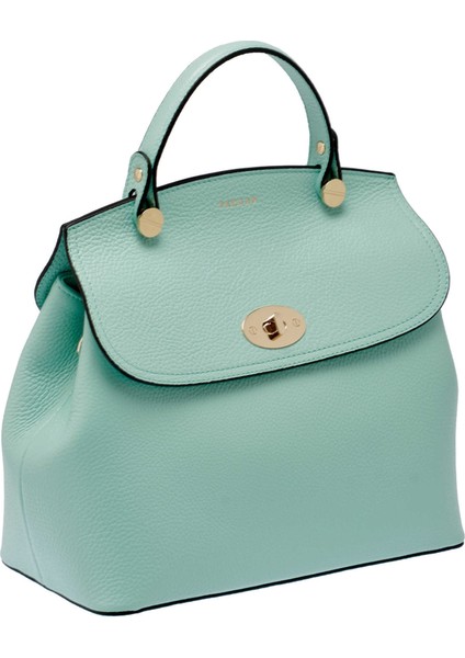 Mavi Hakiki Deri Kadın El Çantası - S25Y1BC79121-T9D