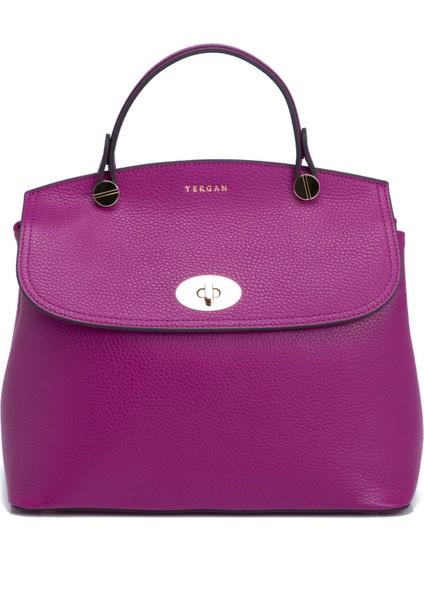 Fuşya Hakiki Deri Kadın El Çantası - S25Y1BC79121-C42 indirimleri