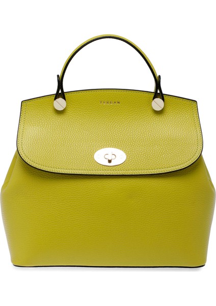Yeşil Hakiki Deri Kadın El Çantası - S25Y1BC79121-T7A indirimleri