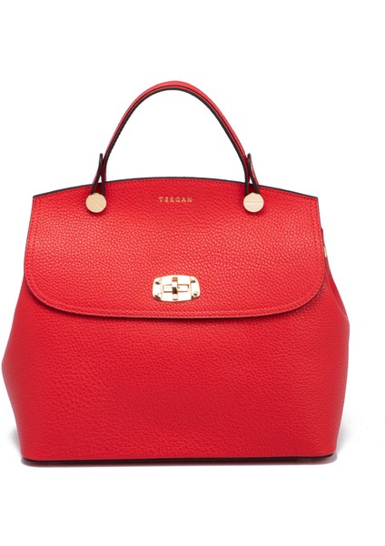 Kırmızı Hakiki Deri Kadın El Çantası - S25Y1BC79121-B68 indirimleri