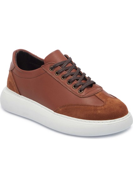 Taba Hakiki Deri Erkek Sneaker - E25I1AY57223-A29