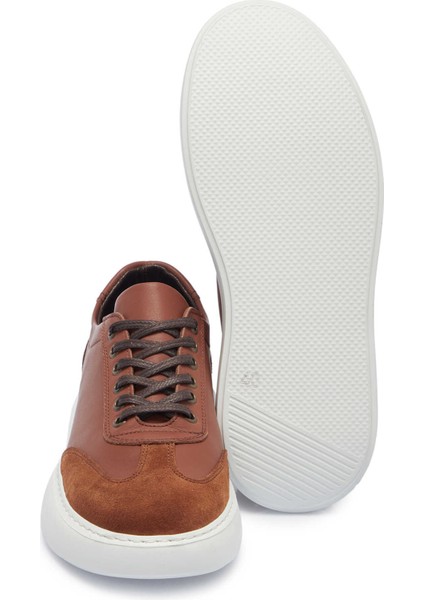 Taba Hakiki Deri Erkek Sneaker - E25I1AY57223-A29