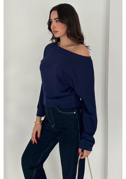 Kadın Omuz Açık Uzun Kollu Bluz – Wine Mood fiyatları