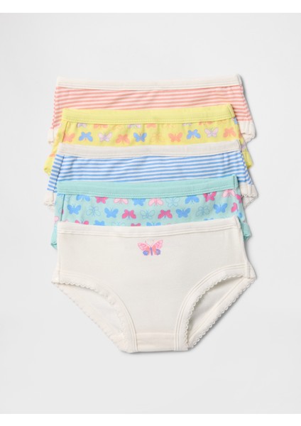 Bebek Çok Renkli Bikini Briefs Külot (5'li)