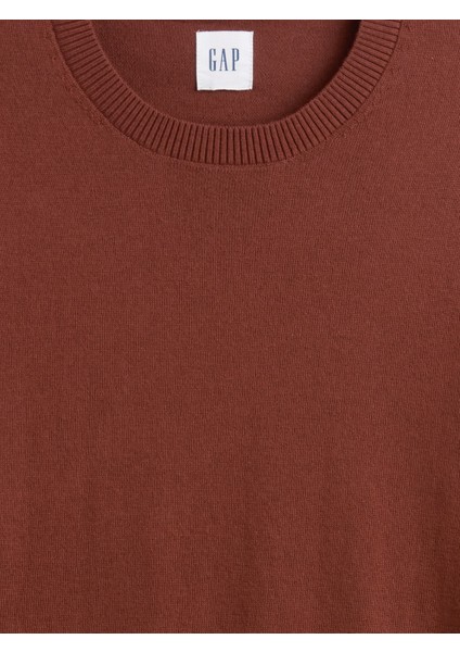 Erkek Açık Kırmızı Bisiklet Yaka Kazak modelleri