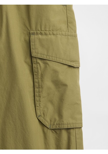 Erkek Çocuk Yeşil Pull-On Kargo Paraşüt Pantolon fırsatları