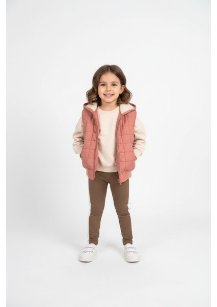 Kapüşonlu Su Itici Yelek - Gül Kurusu fiyatları