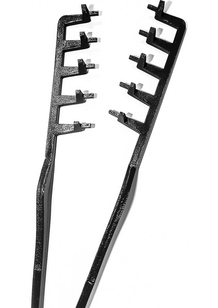 Siyah Berber Tipi Maşa Tarağı – Profesyonel Saç Kesim & Stil Ajanda fiyatları