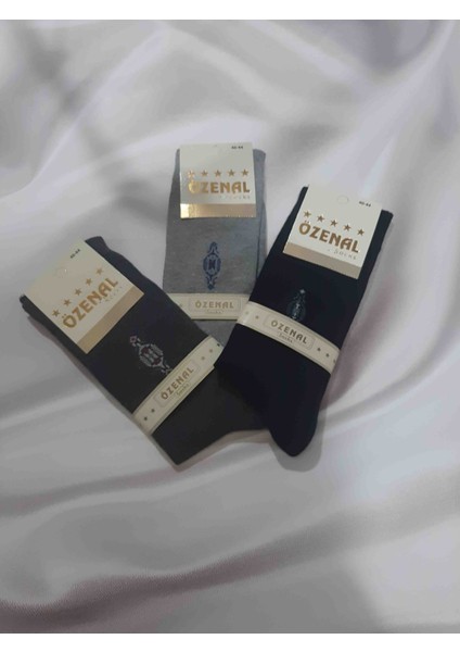 Gri Siyah 3'lü %90 Cotton Rahat Kullanışlı Erkek Soket Çorap modelleri