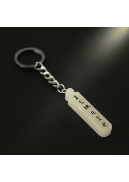 I Harfi - Kişiye Özel - Epoksi Reçine Anahtarlık - El Yapımı - Çelik Tokalı modelleri