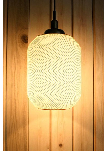 Zikzak Dekoratif Avize Ev Ofis Mutfak Aydınlatma Modern Tasarım Çap 20 cm fiyatları