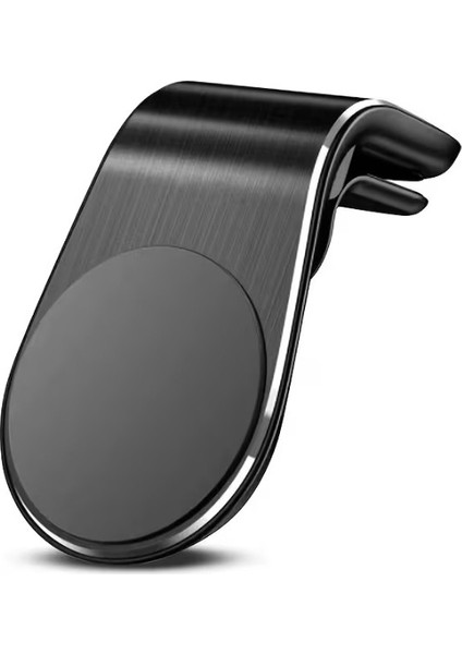 Araba Telefon Tutucu L Tipi - Havalandırma Aparatlı, Manyetik Cep Telefonu Tutacağı