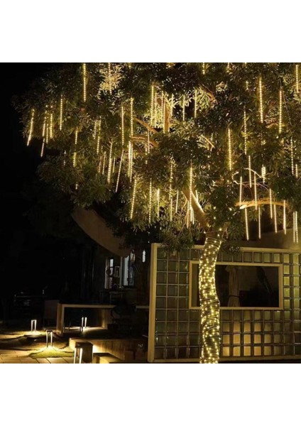 3.2 Metre Meteor LED Işık - Gün Işığı Kayar Efektli Yağmur Damlası Dekoratif LED modelleri