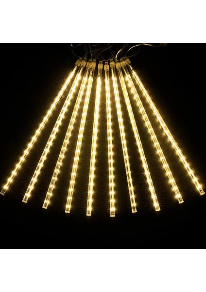 3.2 Metre Meteor LED Işık - Gün Işığı Kayar Efektli Yağmur Damlası Dekoratif LED fırsatları