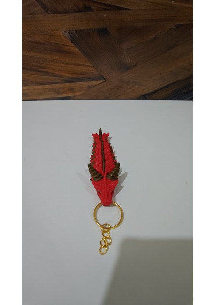 Eklemli Ejderha Anahtarlık | Parlak Boynuzlu & Pullu Fantastik Tasarım fırsatları