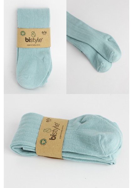 Organik Külotlu Çorap (0-36 Ay, 12 Renk)