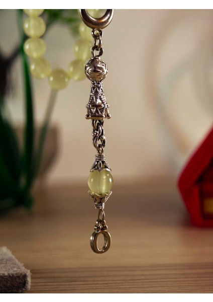 Kedi Gözü Kişiye Özel Harfli Hediyelik Tesbih Gece Karanlıkta Parlar 8 mm Küre Tesbih indirimleri