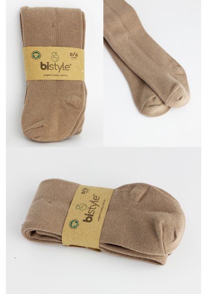 Organik Külotlu Çorap (0-36 Ay, 12 Renk)