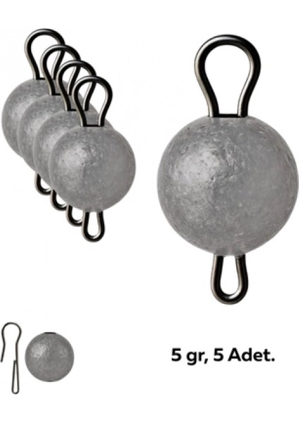 Uyguna-Yakala-5 Gram-5'li Paket-Mafsallı Kurşun-Hareketli Iğne KURŞUNU-SUN.076