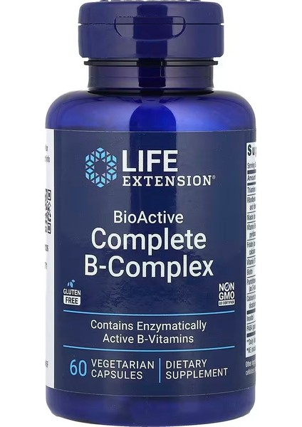 Bioactive Complete B-Complex 60 Kapsül