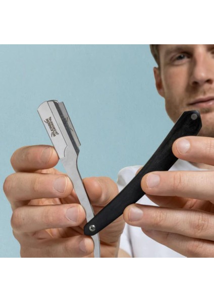 Profesyonel Çelik Ustura + 5 Yedek Bıçak fırsatları