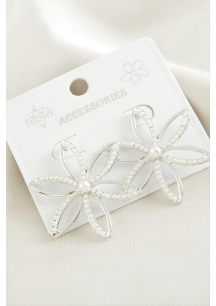 Çiçek Inci Metal Küpe fiyatları