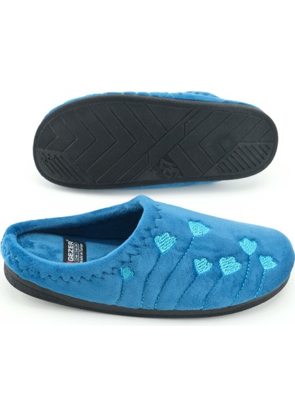 Kadın Kışlık Pu Rahat Taban Nakışlı Tasarım Ev Bahçe Terlik indirimleri