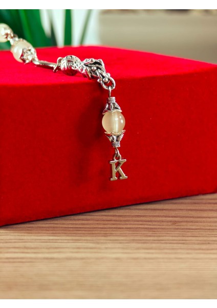 Kedi Gözü Kişiye Özel Harfli Hediyelik Tesbih Gece Karanlıkta Parlar 8 mm Küre Tesbih fiyatları