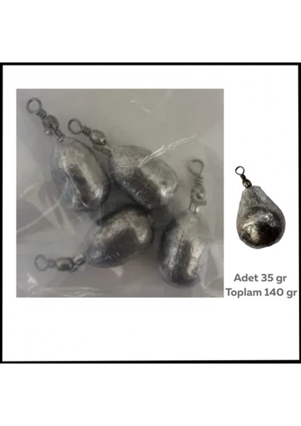 Uyguna-Yakala 35 GR-140 Gr-Fırdöndü Kurşun -SUN.105