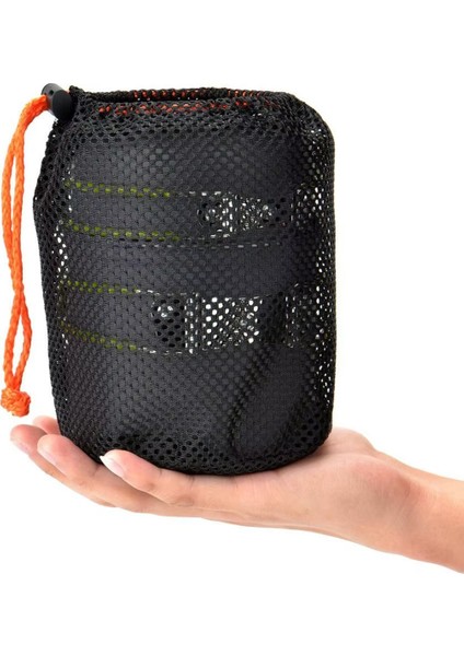 Piknik ve Dağcılık Için Açık Alan Yemek Pişirme Seti, Katlanır Çatal Kaşık Bıçak Takımı