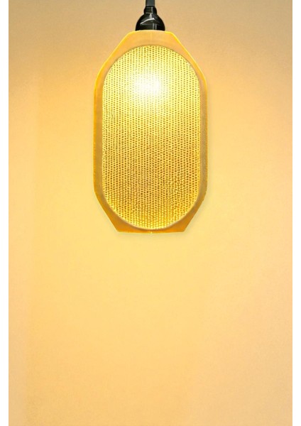 Modern Sarkıt Tekli Kovan Avize Serisi ( 23X27 cm ) Salon Mutfak Oturma Odası Cafe Bar fırsatları