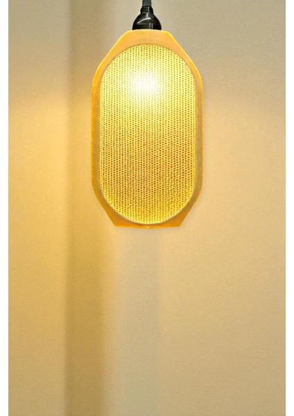 Modern Sarkıt Tekli Kovan Avize Serisi ( 23X27 cm ) Salon Mutfak Oturma Odası Cafe Bar indirimleri