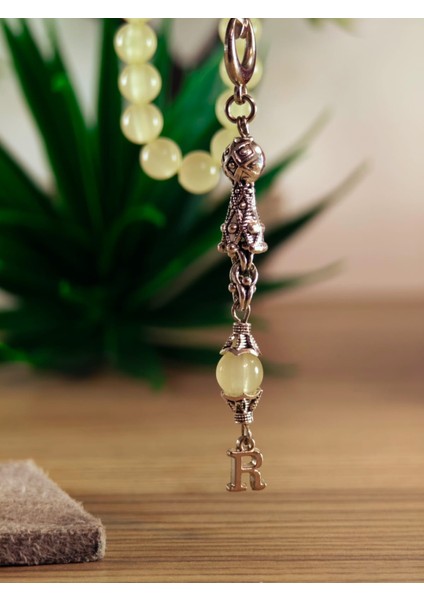 Kedi Gözü Kişiye Özel Harfli Hediyelik Tesbih Gece Karanlıkta Parlar 8 mm Küre Tesbih fiyatları