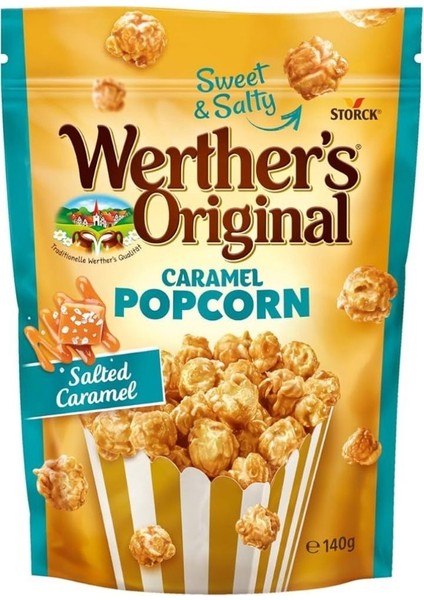 Werther’s Original Caramel Popcorn Salted 140G – Tuzlu Karamelli Mısır
