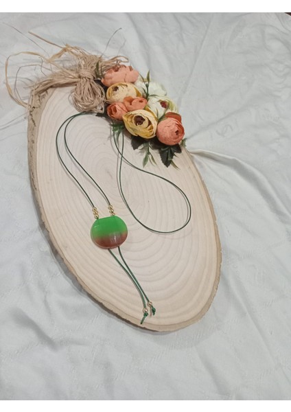 Deri Ipliyeşil Kolye indirimleri